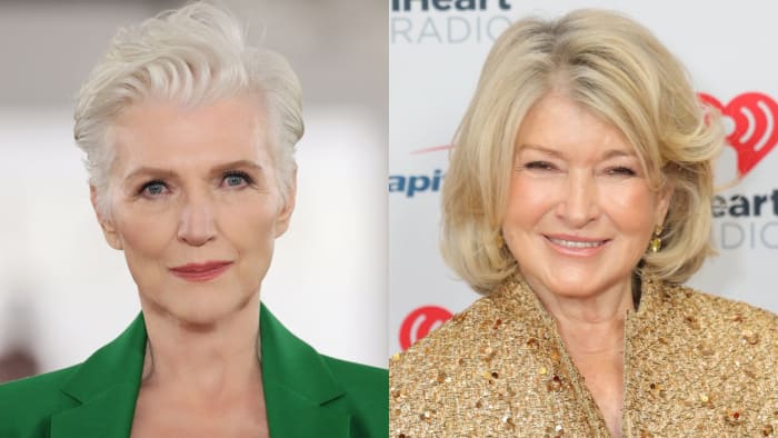 Maye Musk and Martha Stewart